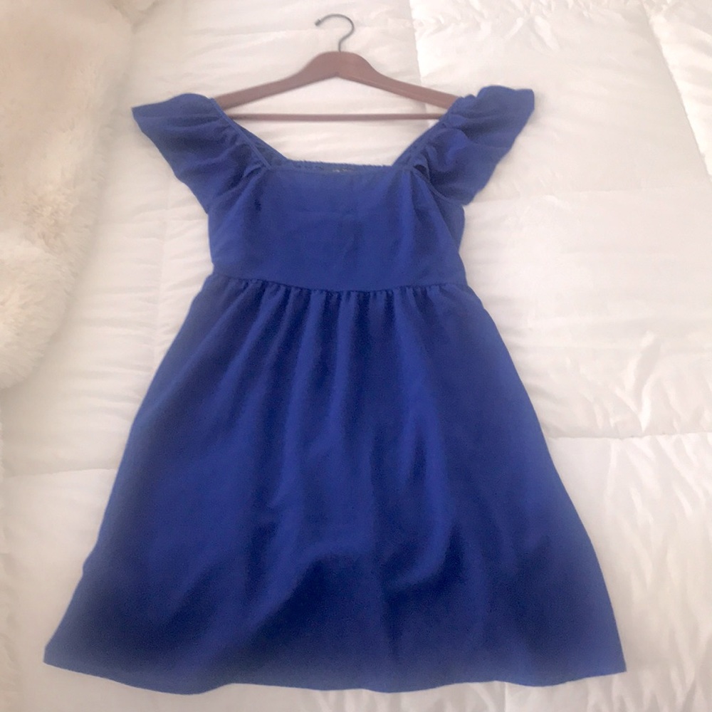 Shein medium blue summer dress